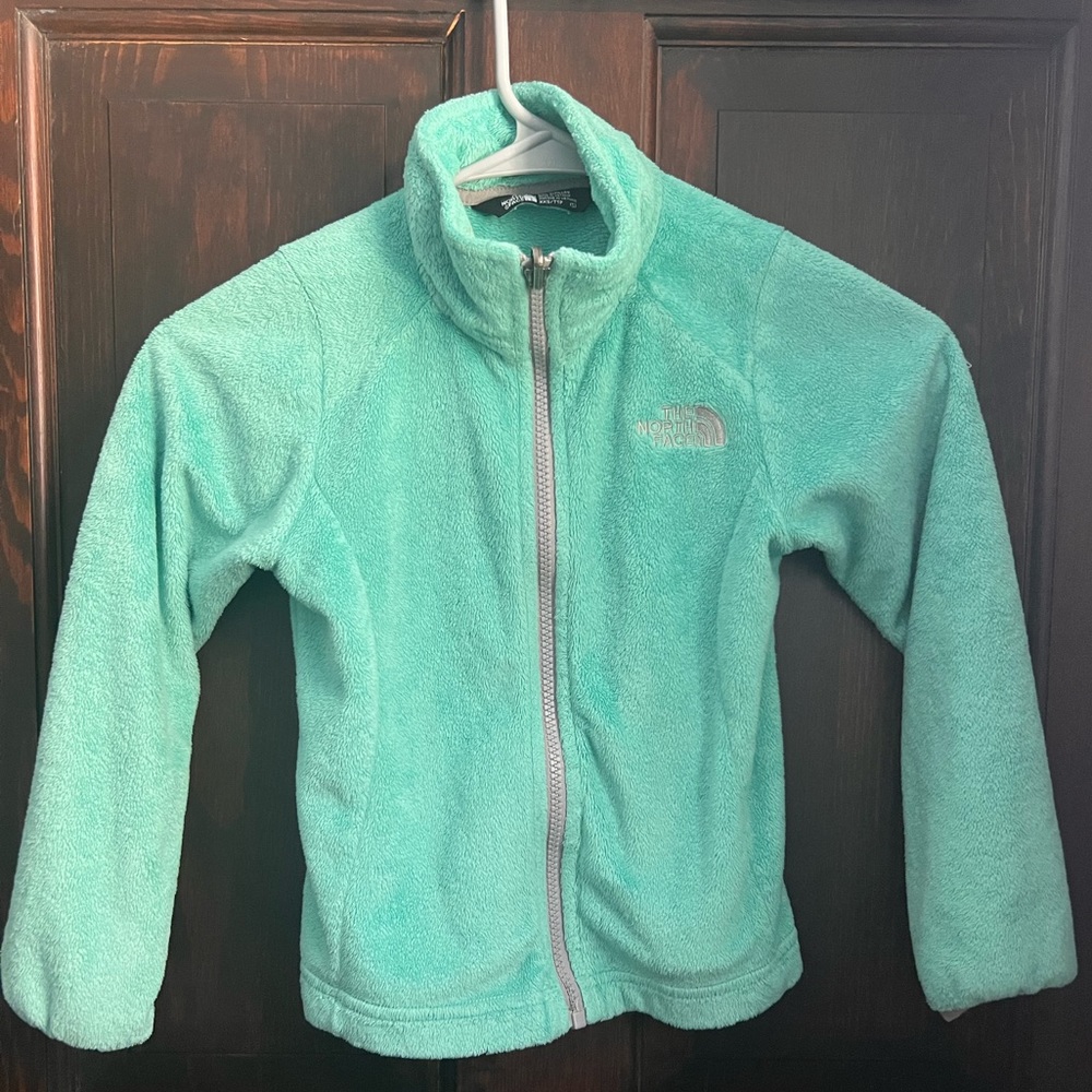 Kids North Face Zip Up Hoodie